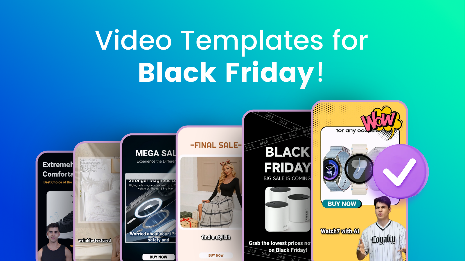 Black Friday Sales Made Easy with JoggAI Templates